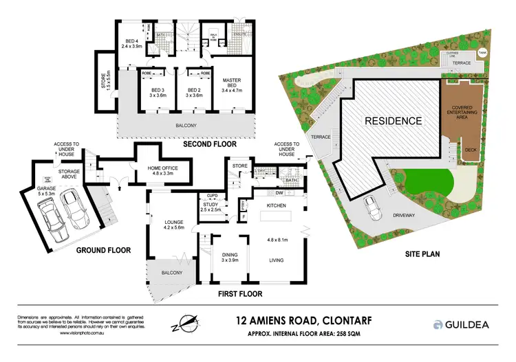 Floorplan of Homely house listing, 12 Amiens Road, Clontarf NSW 2093