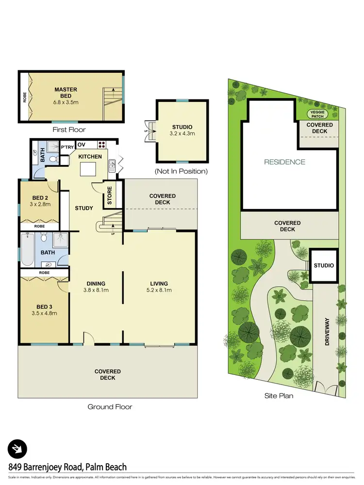 Floorplan of Homely house listing, 849 Barrenjoey Road, Palm Beach NSW 2108