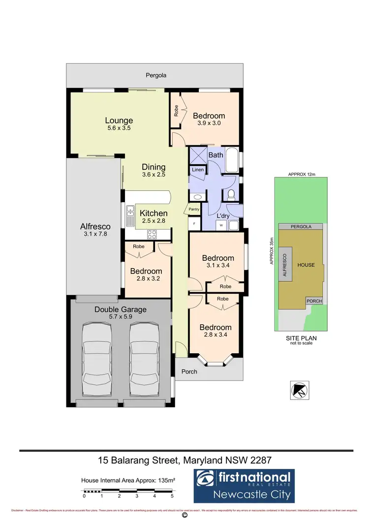 Floorplan of Homely house listing, 15 Balarang Street, Maryland NSW 2287