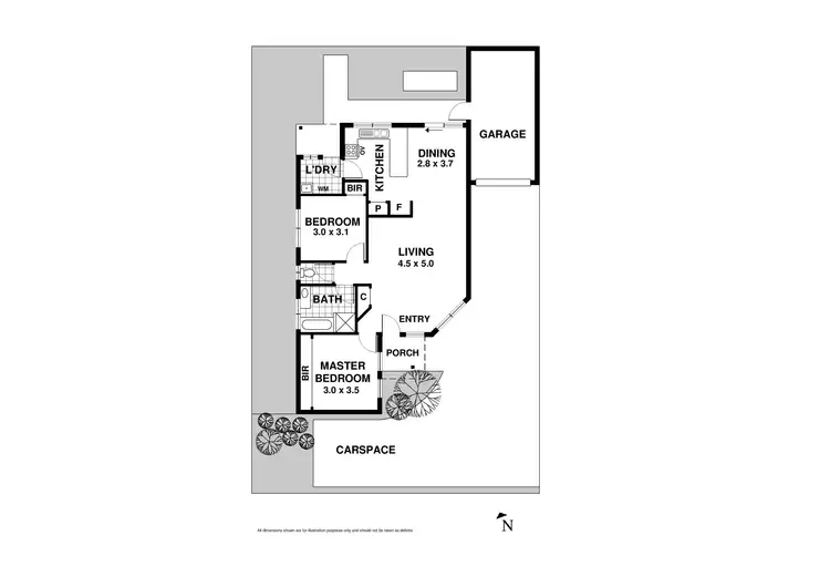 Floorplan of Homely unit listing, 5/85 Pine Street, Reservoir VIC 3073