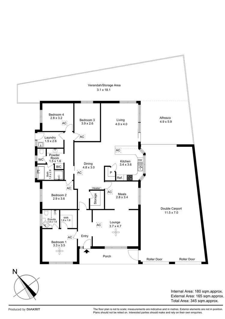 Floorplan of Homely house listing, 10 Horsens Way, Parafield Gardens SA 5107