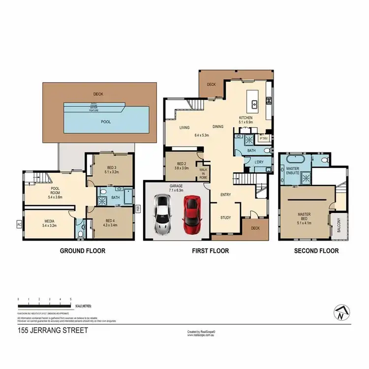 Floorplan of Homely house listing, 155 Jerrang Street, Indooroopilly QLD 4068