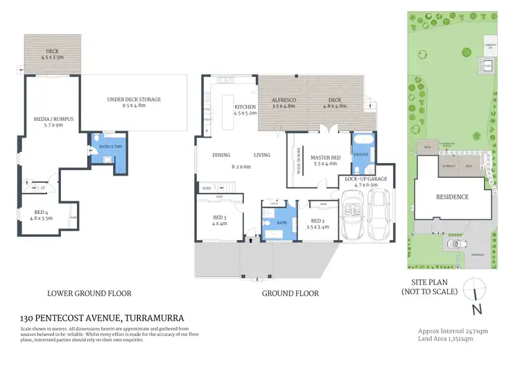 Floorplan of Homely house listing, 130 Pentecost Avenue, Turramurra NSW 2074