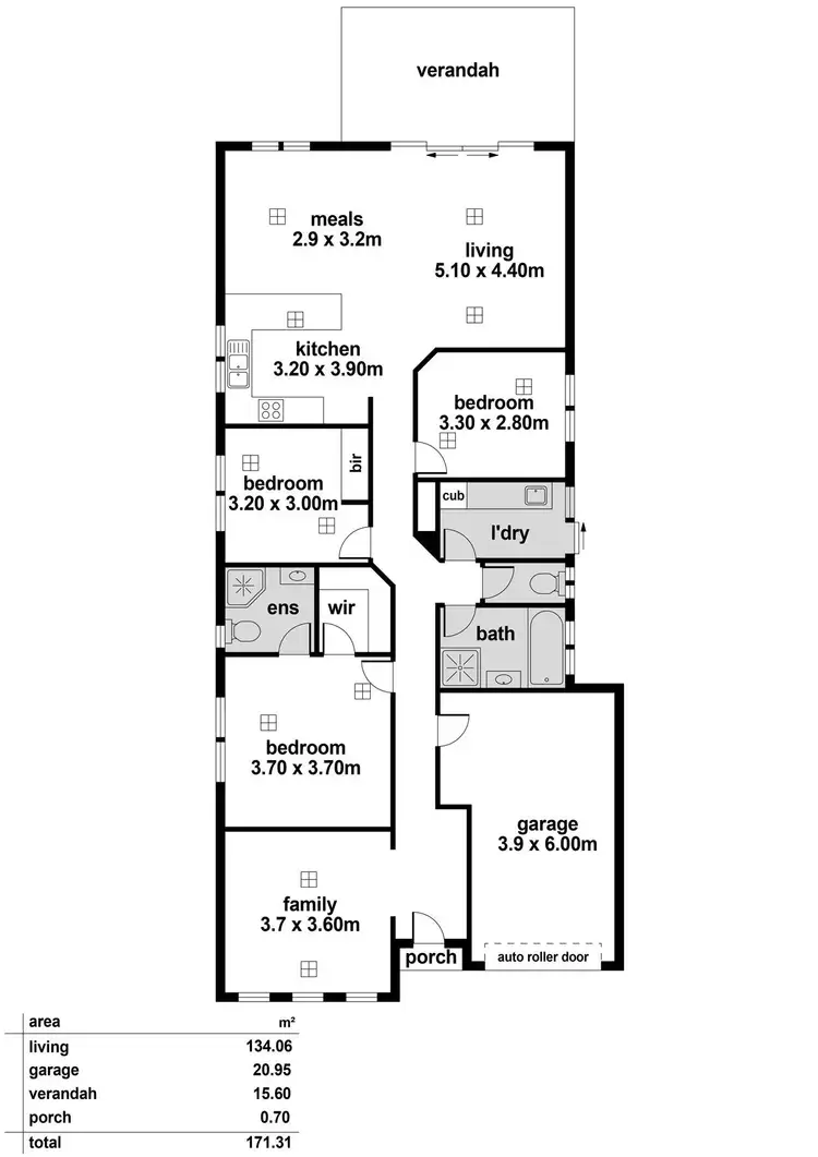 Floorplan of Homely house listing, 162 Strathfield Terrace, Largs North SA 5016