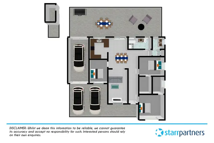 Floorplan of Homely house listing, 9 Sharon Place, Rooty Hill NSW 2766