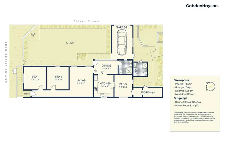 Floorplan of Homely house listing, 72 Unwins Bridge Road, St Peters NSW 2044