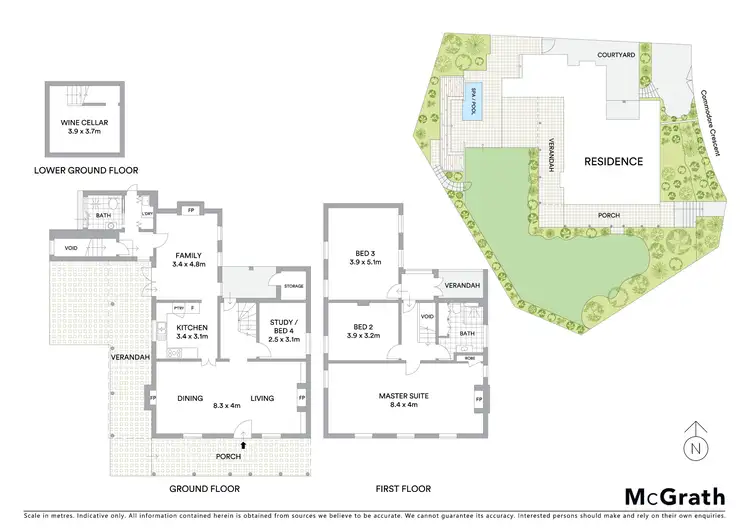Floorplan of Homely house listing, 3 Commodore Crescent, Mcmahons Point NSW 2060