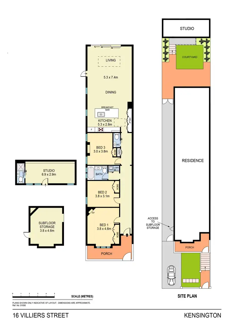 Floorplan of Homely house listing, 16 Villiers Street, Kensington NSW 2033