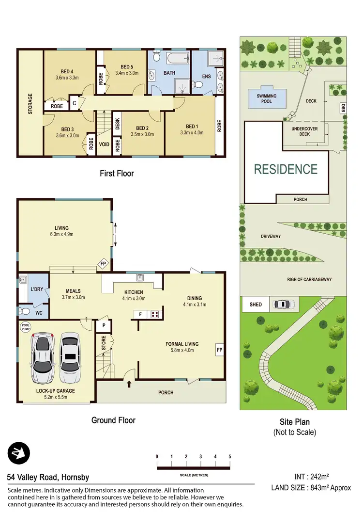 Floorplan of Homely house listing, 54 Valley Road, Hornsby NSW 2077
