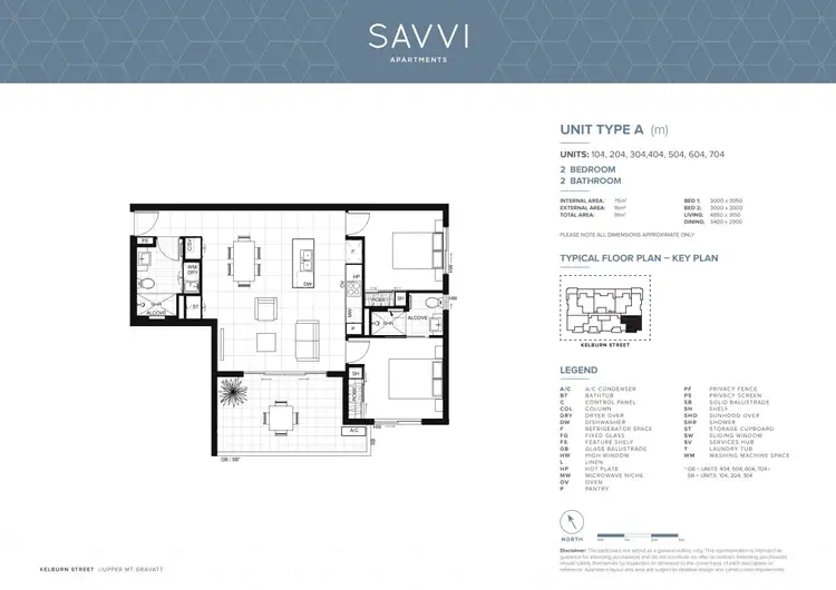 Floorplan of Homely apartment listing, 35 Kellburn Street, Upper Mount Gravatt QLD 4122