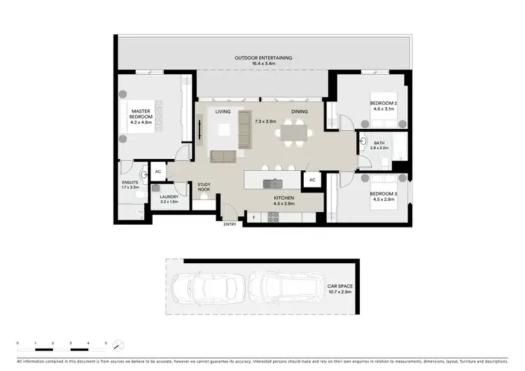 Floorplan of Homely unit listing, 610/16 Marine Parade, Wentworth Point NSW 2127