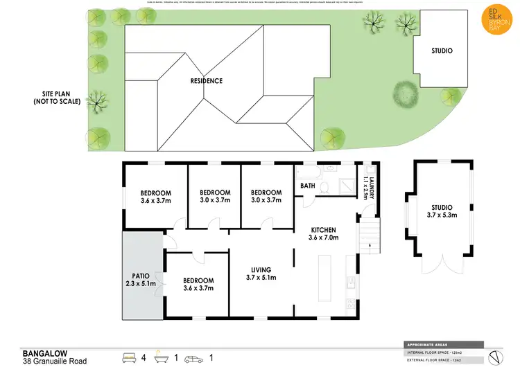 Floorplan of Homely house listing, 38 Granuaille Road, Bangalow NSW 2479