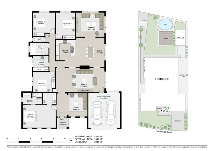 Floorplan of Homely house listing, 12 Cotswold Drive, Alfredton VIC 3350