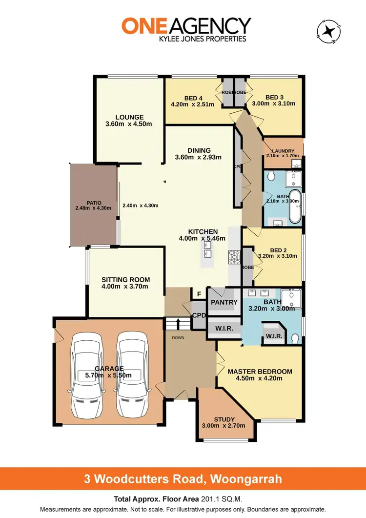 Floorplan of Homely house listing, 3 Woodcutters Road, Woongarrah NSW 2259