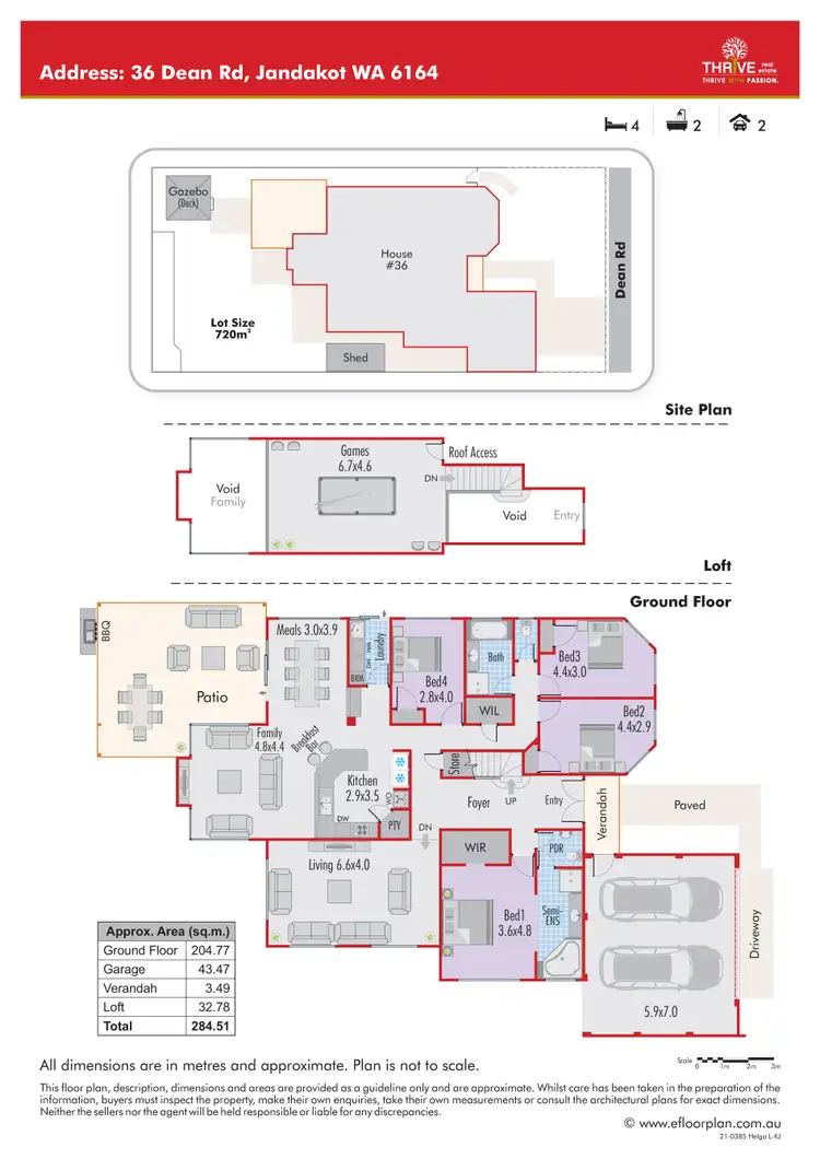 Floorplan of Homely house listing, 36 Dean Road, Jandakot WA 6164