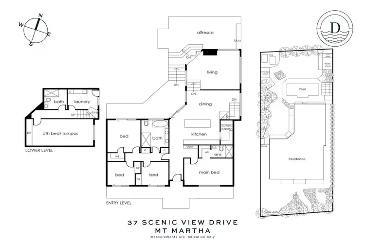 Floorplan of Homely house listing, 37 Scenic View Drive, Mount Martha VIC 3934