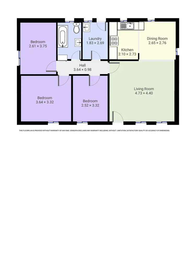 Floorplan of Homely house listing, 22 Gardinia Street, Springdale Heights NSW 2641