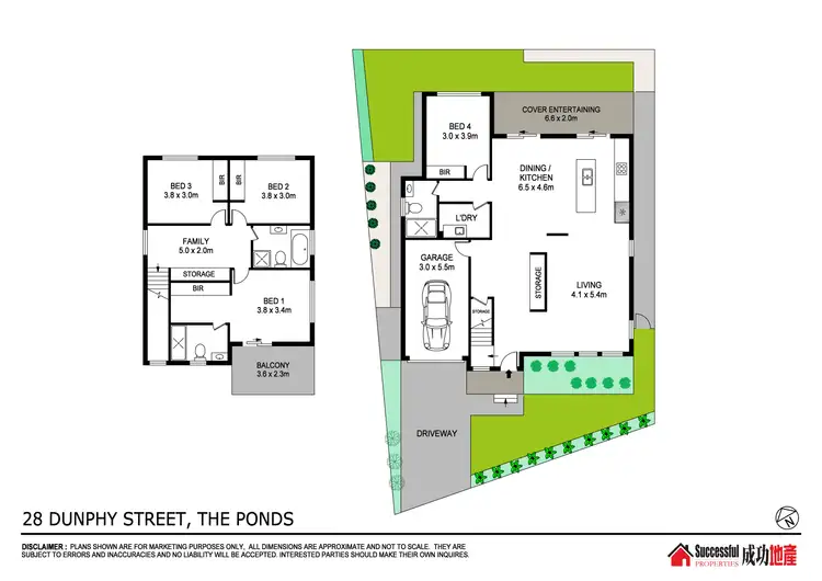 Floorplan of Homely house listing, 28 Dunphy Street, The Ponds NSW 2769