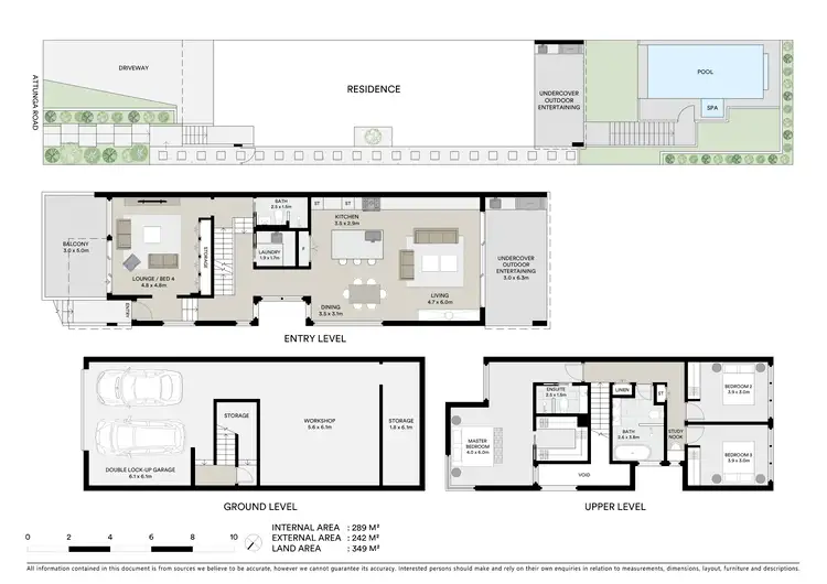 Floorplan of Homely semi-detached listing, 37a Attunga Road, Yowie Bay NSW 2228