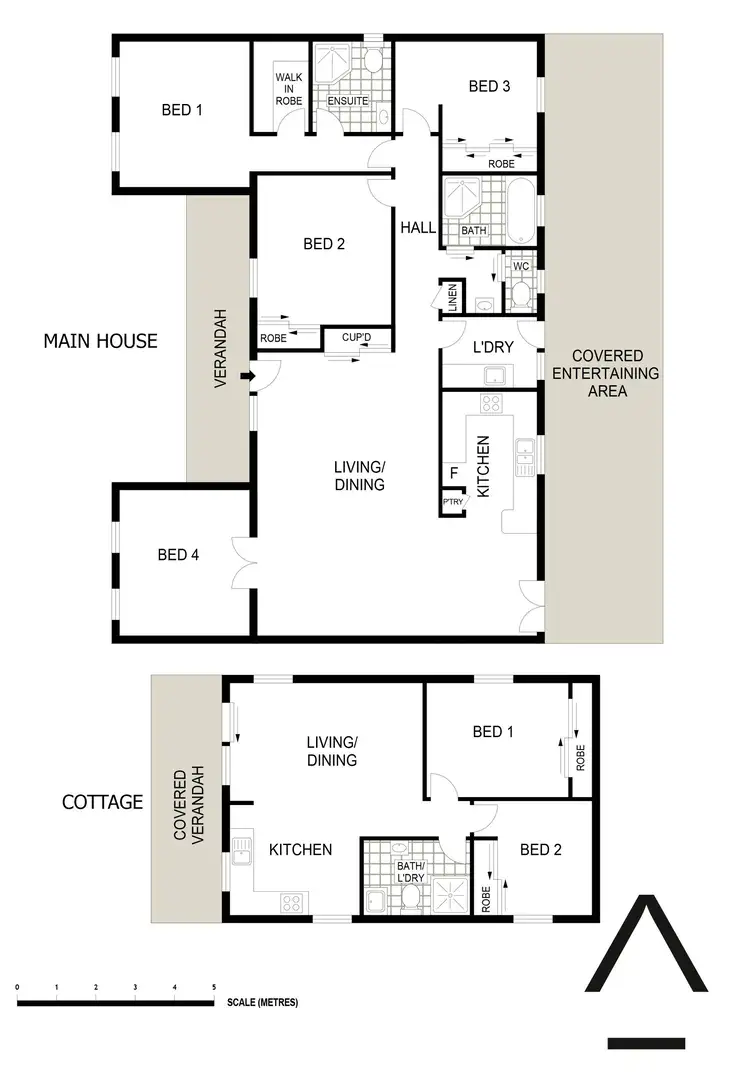 Floorplan of Homely rural property listing, 182 Drip Lane, Mudgee NSW 2850