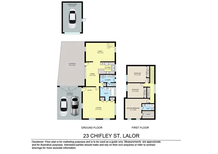Floorplan of Homely house listing, 23 Chifley Street, Lalor VIC 3075
