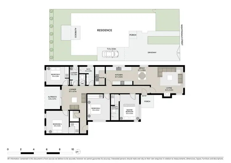 Floorplan of Homely house listing, 14 Nightingale Street, Newington VIC 3350