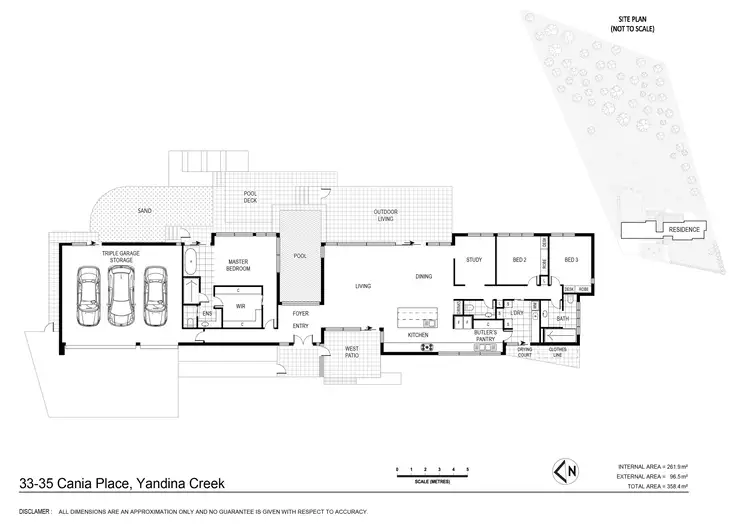 Floorplan of Homely house listing, 33-35 Cania Place, Yandina Creek QLD 4561