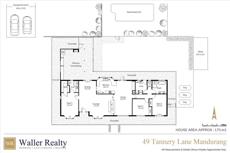 Floorplan of Homely house listing, 49 Tannery Lane, Mandurang VIC 3551