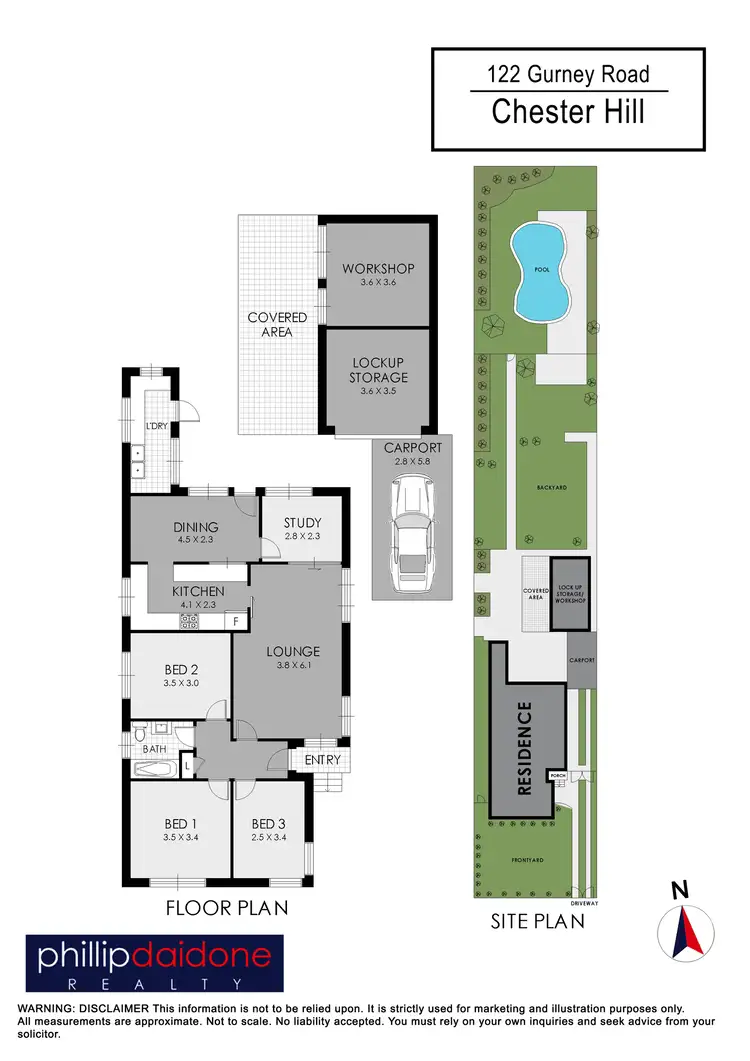 Floorplan of Homely house listing, 122 Gurney Road, Chester Hill NSW 2162