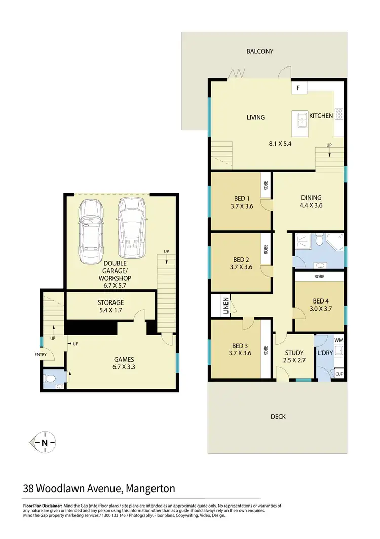 Floorplan of Homely house listing, 38 Woodlawn Avenue, Mangerton NSW 2500