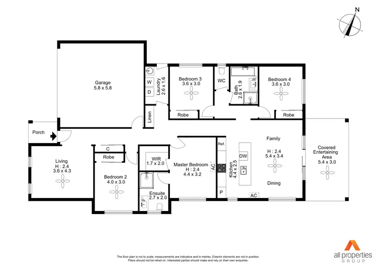 Floorplan of Homely house listing, 15 Tempera Place, Yarrabilba QLD 4207