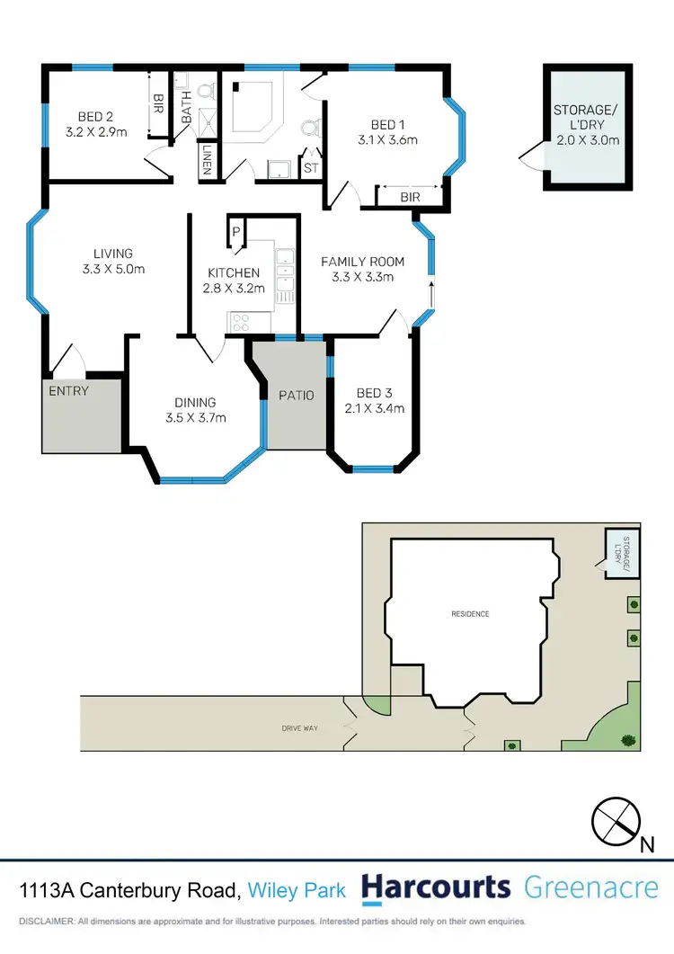 Floorplan of Homely house listing, 1113A Canterbury Road, Wiley Park NSW 2195