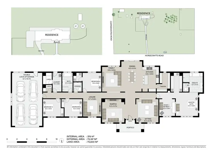 Floorplan of Homely house listing, 81 Horsecraft Road, Lal Lal VIC 3352