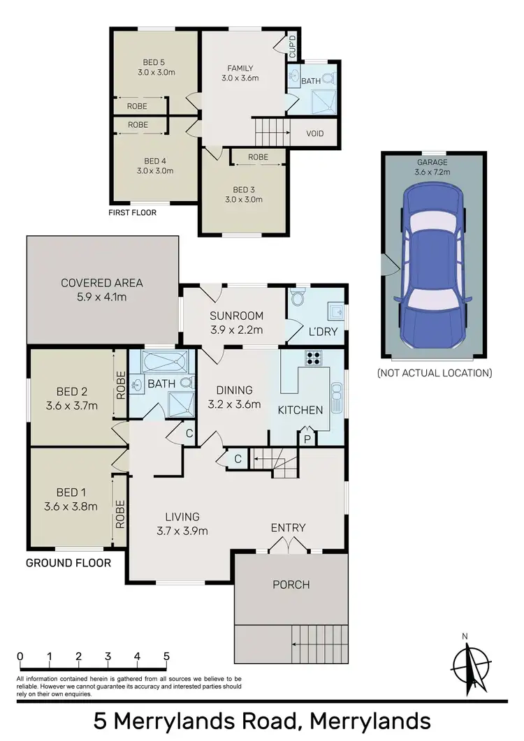 Floorplan of Homely house listing, 5 Merrylands Road, Merrylands NSW 2160