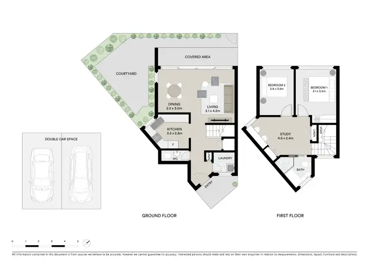 Floorplan of Homely townhouse listing, 7/3 Trafalgar Place, Marsfield NSW 2122