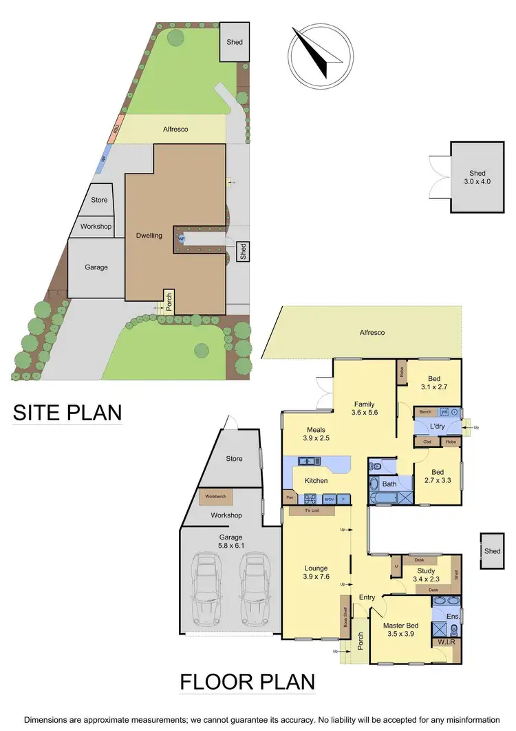 Floorplan of Homely house listing, 10 Maybury Drive, Mill Park VIC 3082