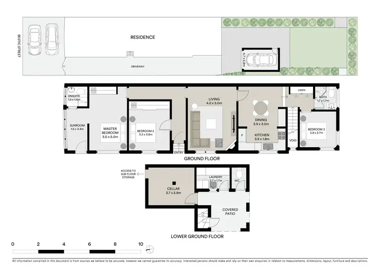 Floorplan of Homely semi-detached listing, 57 Bestic Street, Rockdale NSW 2216