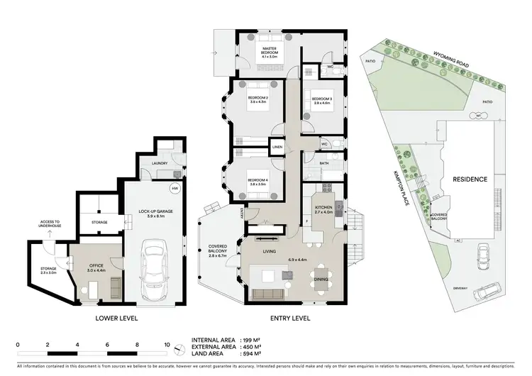 Floorplan of Homely house listing, 4 Kimpton Place, Wyoming NSW 2250
