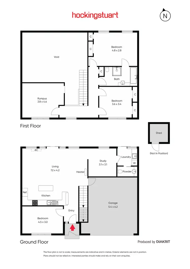 Floorplan of Homely townhouse listing, 3 Angler Lane, Maribyrnong VIC 3032
