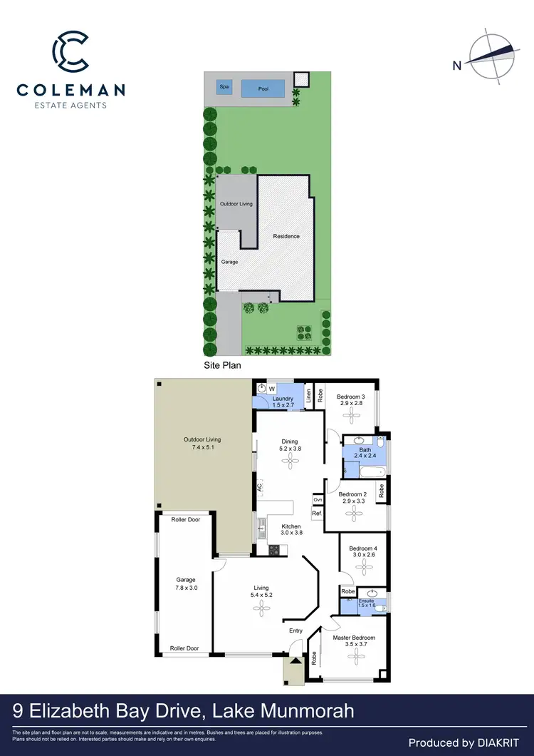 Floorplan of Homely house listing, 9 Elizabeth Bay Drive, Lake Munmorah NSW 2259