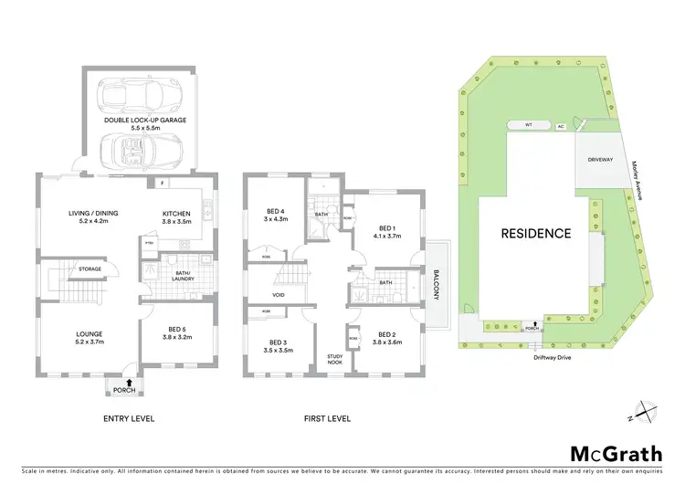Floorplan of Homely house listing, 212 Driftway Drive, Pemulwuy NSW 2145