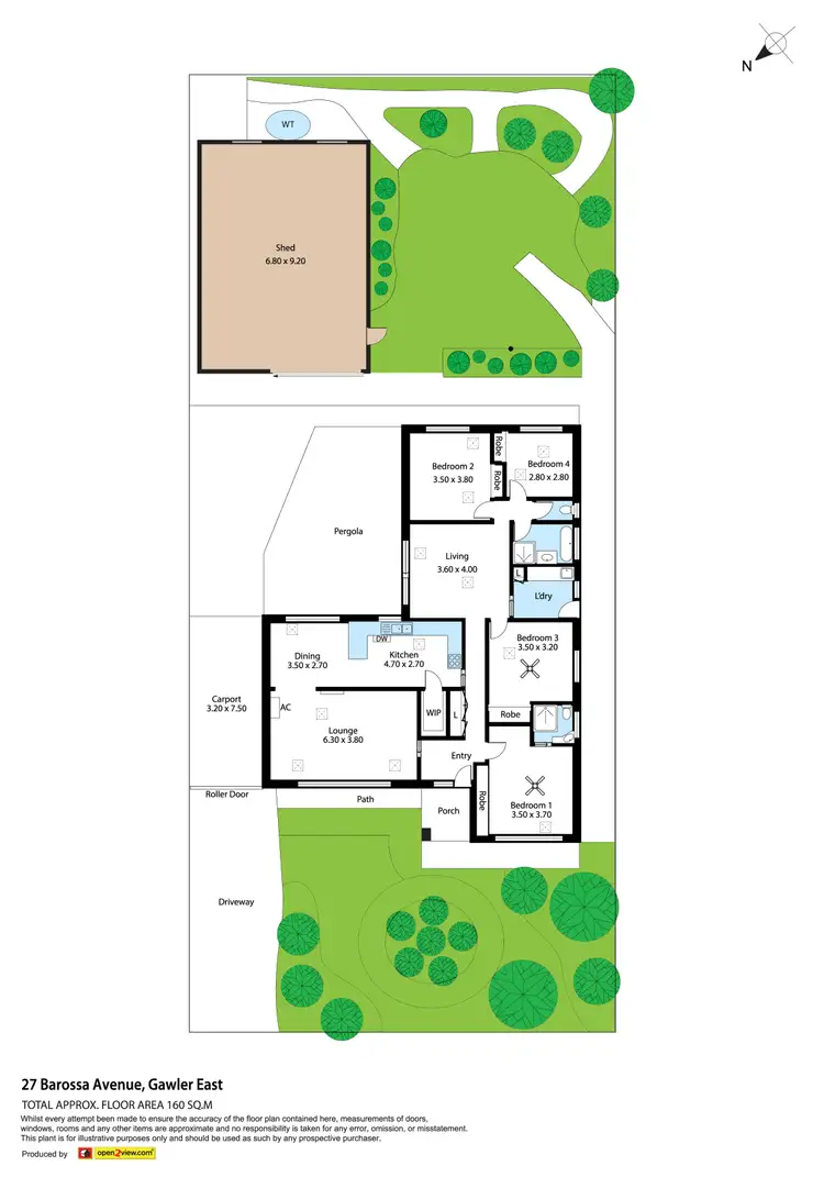 Floorplan of Homely house listing, 27 Barossa Avenue, Gawler East SA 5118