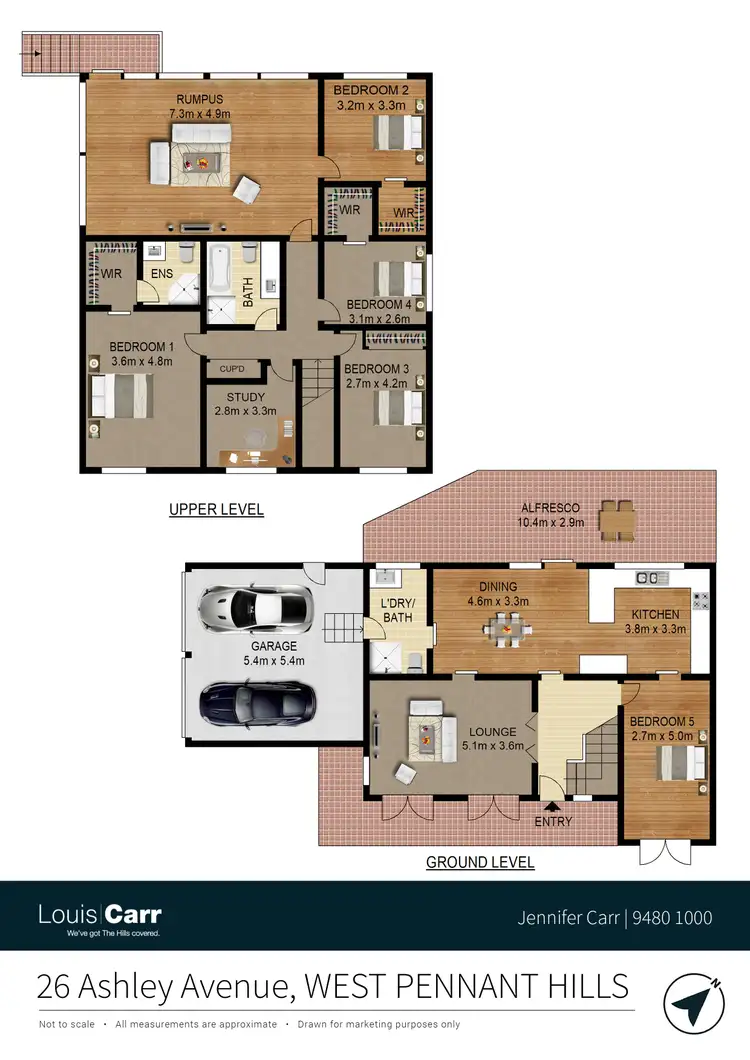 Floorplan of Homely house listing, 26 Ashley Avenue, West Pennant Hills NSW 2125