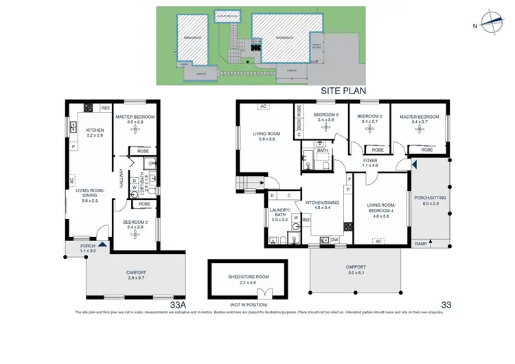 Floorplan of Homely house listing, 33 & 33a Killarney Avenue, Blacktown NSW 2148