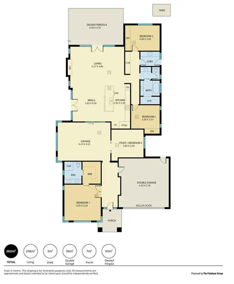 Floorplan of Homely house listing, 9 James Leal Drive, Underdale SA 5032