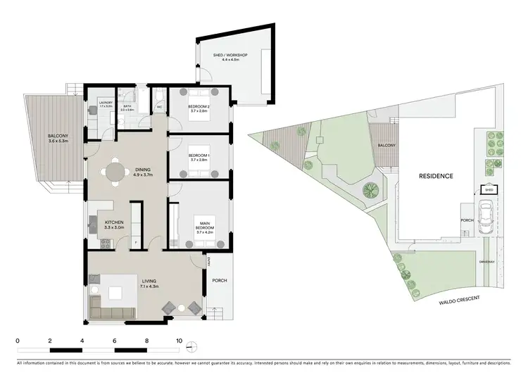 Floorplan of Homely house listing, 7 Waldo Crescent, Peakhurst NSW 2210