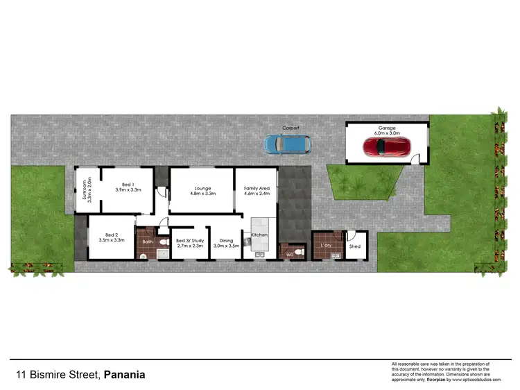 Floorplan of Homely house listing, 11 Bismire Street, Panania NSW 2213
