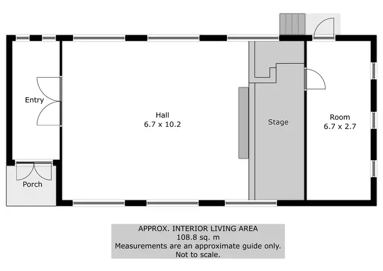 Floorplan of Homely rural property listing, 8 Kavanagh Street, Balldale NSW 2646