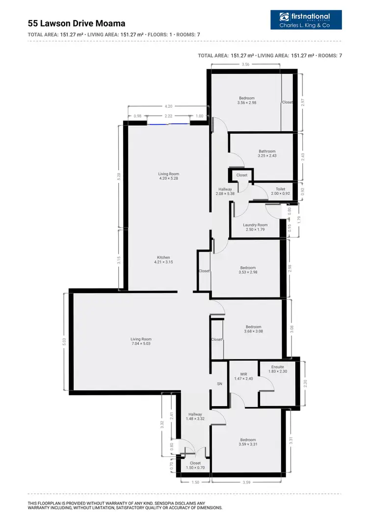 Floorplan of Homely house listing, 55 Lawson Drive, Moama NSW 2731