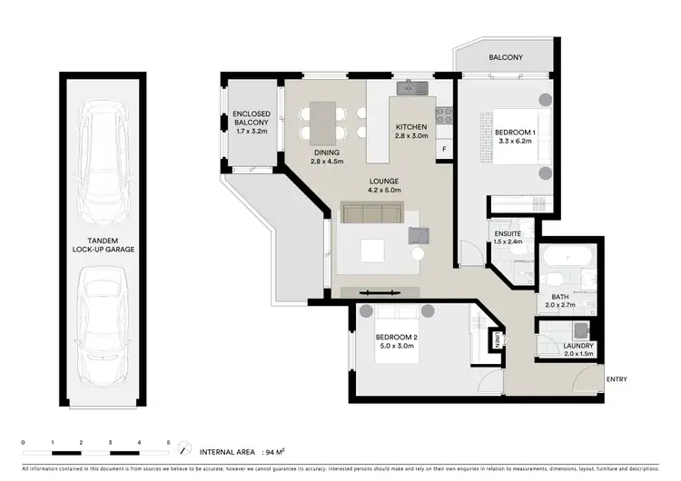 Floorplan of Homely apartment listing, 55/7 Jackson Avenue, Miranda NSW 2228